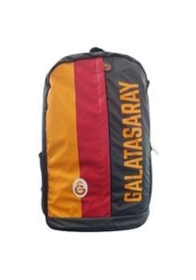 Me 25500 Galatasaray Paraşüt Garni Siyah Sırt Çantası Sarı - Kırmızı