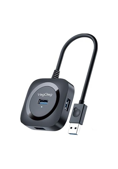 4 Port Usb 3.0 Çoklayıcı Hub Siyah