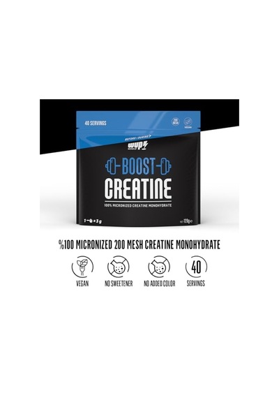 Boost Creatine 40 Servis,%100 Mikronize Kreatin Monohidrat, Aromasız Diğer