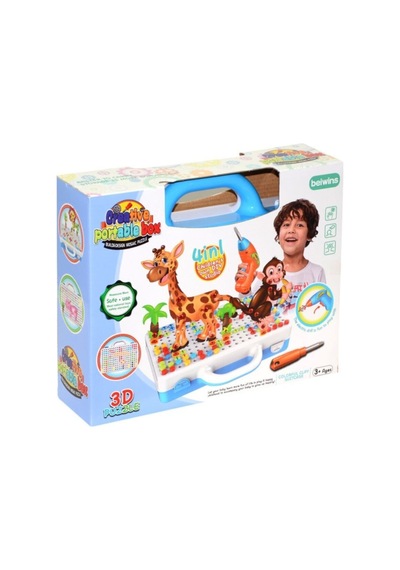 3d Matkaplı 239 Parça Creative Puzzle 11b Mozaik Puzzle Çantalı Eğitici 239 Parça