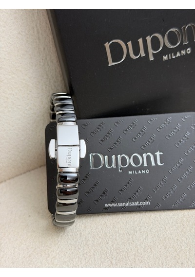 Dupont Mılano Dm-csb-001-bs10 Seramik Siyah Gümüş Renk 20 Cm Erkek Bileklik