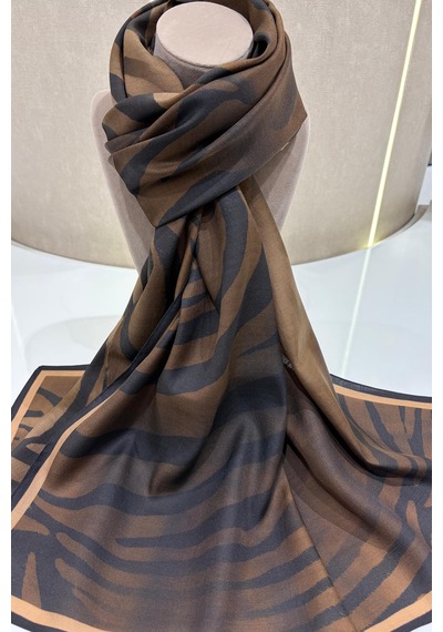 Cardion Lunira Silk Yün İpek Şal Çizgili