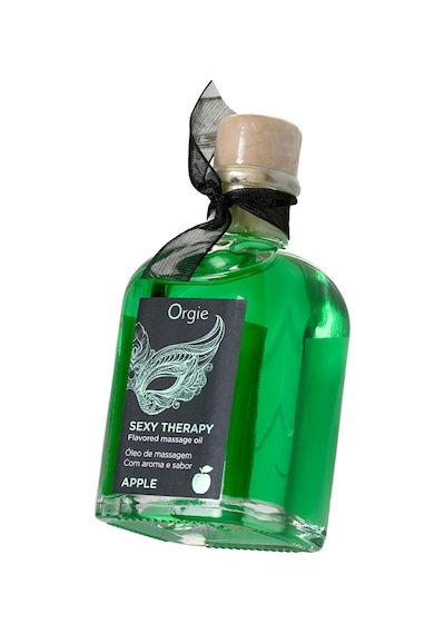 Orgıe Lips Tatlı Oyun Seti Öpüşme Masaj Yağı , Elma, 100 Ml