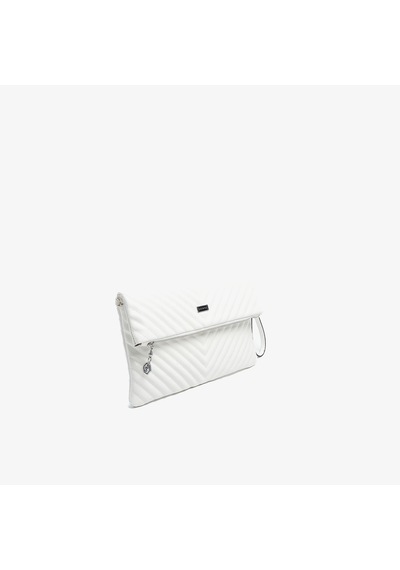 Portföy Çantası Kadın Silver Polo Sp1134-m211 Sılver Polo Portföy & Clutch Beyaz-beyaz