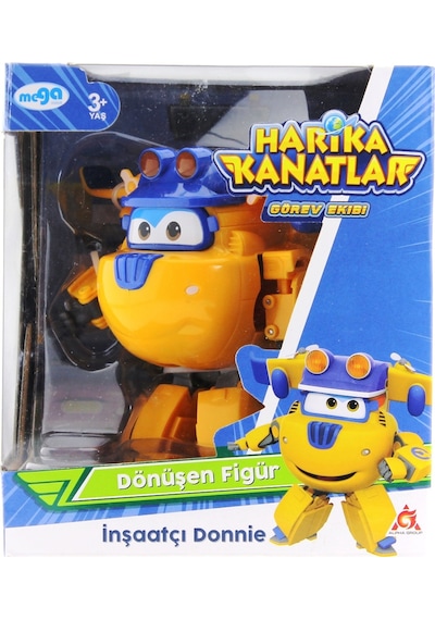 Harika Kanatlar Dönüşen Figür İnşaatçı Donnie