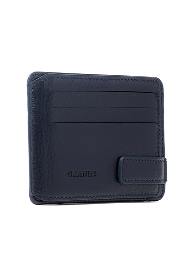 Lacivert Cüzdan & Kartlık Unisex 544 Grande Deri Cüzdan Kartlık
