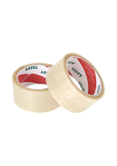 Astel Koli Bantı 45x40M Şeffaf 6 Lı