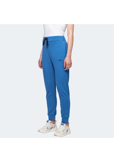 Slazenger VETERAN RBN Kadın Cepli Indigo Eşofman Altı