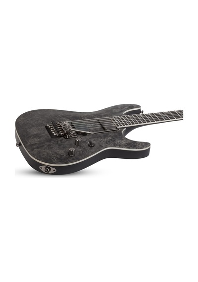Schecter Ernie C C-1 6 Telli Elektro Gitar Satin Black Reign 104081223402