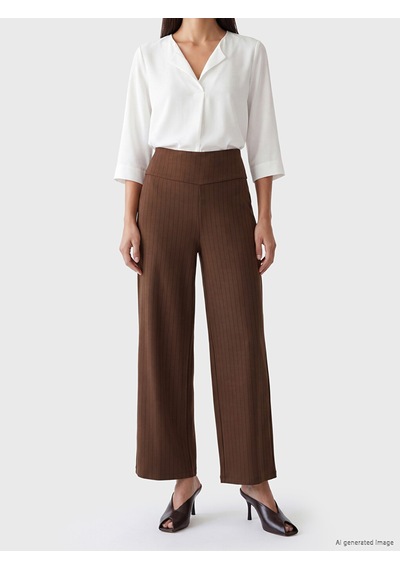 Lcw Everyday Kahverengi Beli Lastikli Soft Touch Kadın Kapri