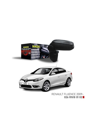 Niken Araca Özel Kolçak Renault Fluence 2009 - Sonrası Siyah