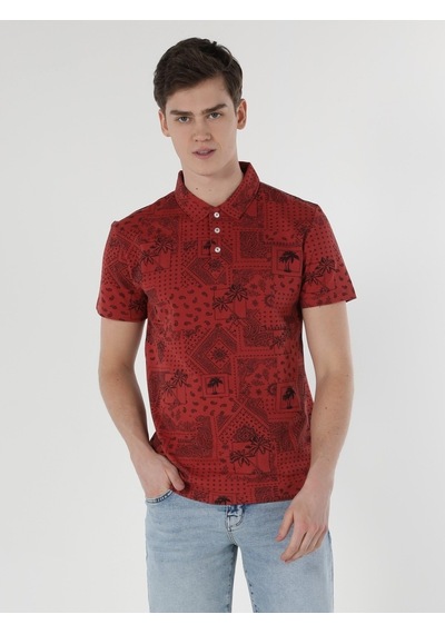 Colin's Regular Fit Polo Yaka Turuncu Erkek Kısa Kol Tişört CL1058211_Q1.V1_COR Kahverengi Colin's Regular Fit Polo Yaka Turuncu Erkek Kısa Kol Tişört CL1058211_Q1.V1_COR Kahverengi