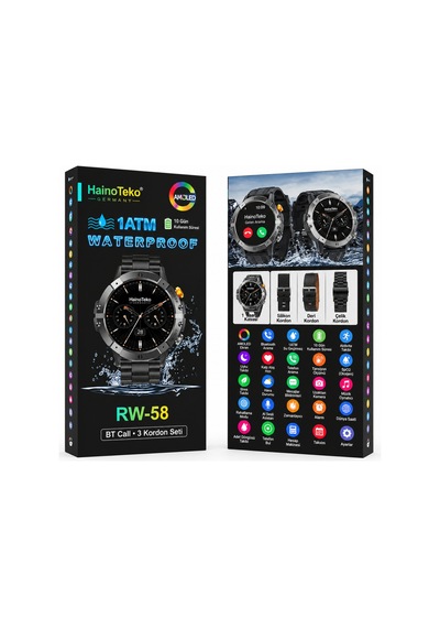 Hainoteko RW-58 Amoled Akıllı Saat (İthalatçı Garantili)