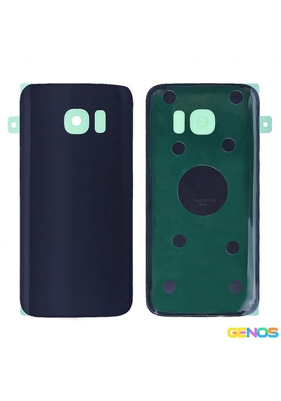 Samsung Galaxy G935 S7 Edge Uyumlu Batarya Kapağı Siyah Sn808003