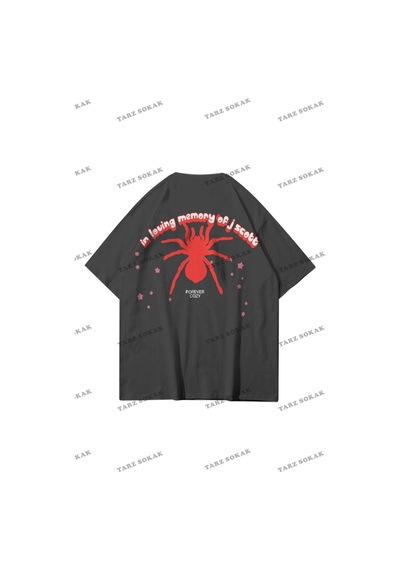 Tarzsokak Unisex Los Angeles 1984 Tshirt Siyah