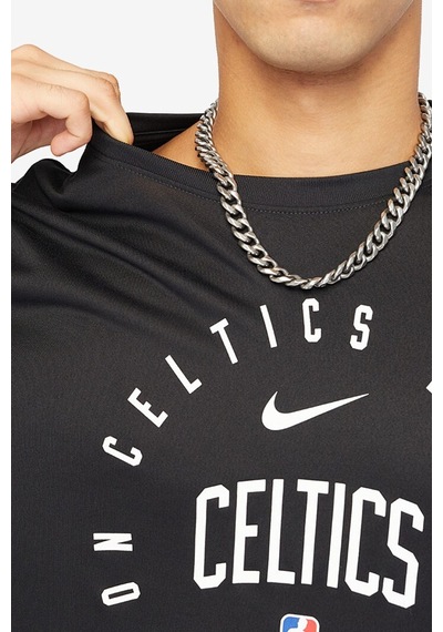 Nike Boston Celtics Legend Practice Tee Ss Crew Black Logolu Unisex Günlük Tişört Siyah Siyah
