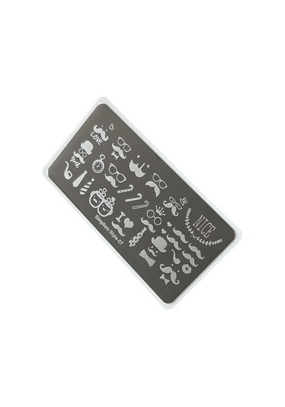 Nail Art Stamping Baskı Plakası S07