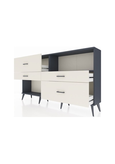 Arges Konsol Tek Raflı 4 Çekmeceli 176x30x99 Antrasit-antrasit/a Antrasit-antrasit/aytaşı Arges Konsol Tek Raflı 4 Çekmeceli 176x30x99 Antrasit-antrasit/a Antrasit-antrasit/aytaşı