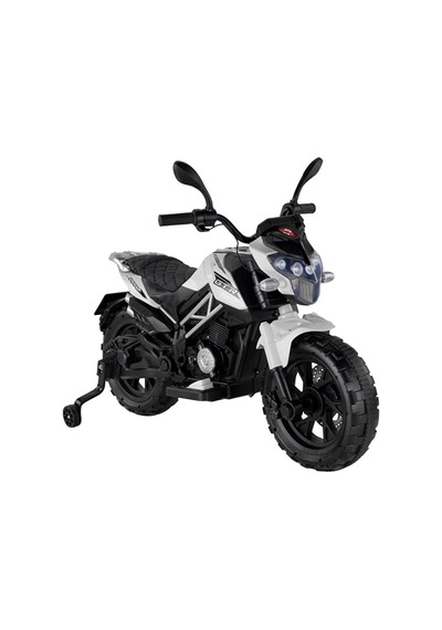 447 Motocross Akülü Motosiklet Beyaz