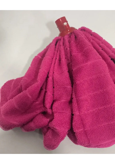 Mikrofiber Kare Temizlik Mop 55 75 Cm 1 Adet - Pembe