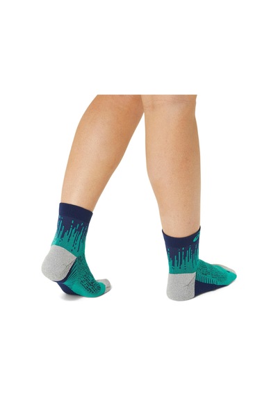 Asics Performance Run Sock Quarter Unisex Yeşil Koşu Çorabı 3013a980-302 Yeşil