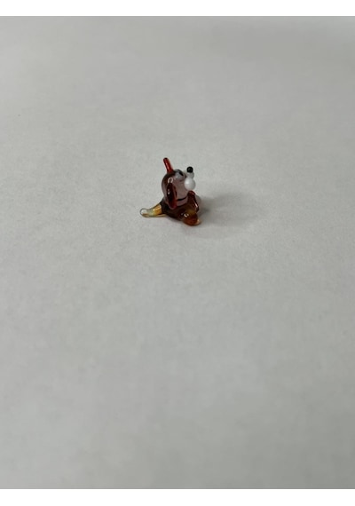 El Yapımı Mini Murano Cam Fare Biblo A146-04