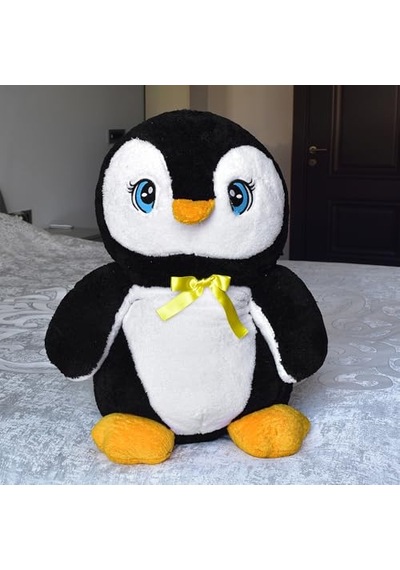 Özgüner Oyuncak Penguen Pelüş Büyük Siyah Genel