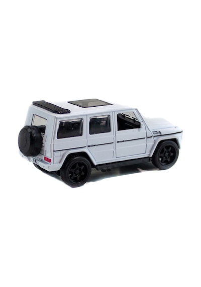 Metal Mercedes G63 Çek Bırak Model Araba Beyaz 12 Cm