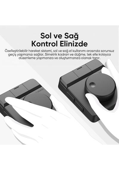 Ulanzi D100h Dial Video Editing Controller Düzenleme Kontrolcüsü - I003