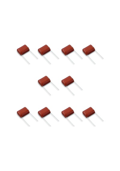 Elektromall - 225j 400v, 2200nf 400v, 2.2uf 400v 20mm Damla Tipi Polyester Kondansatör - 10 Adet
