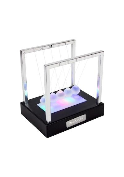 Mobgift Kişiye Özel Işıklı Büyük Boy Newton Denge Toplar