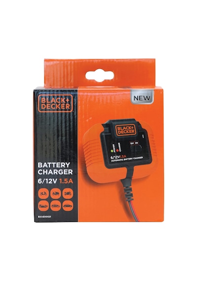 Black+decker Bxa21 6-12 V 72 Ah Akıllı Akü Şarj Cihazı