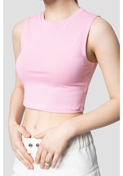Loft Crop Kadın Atlet Lf2032011 Pembe