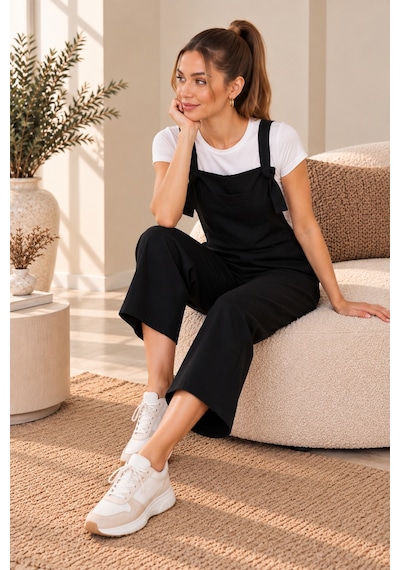 Palena Plnl6105 - Siyah Kadın Salopet