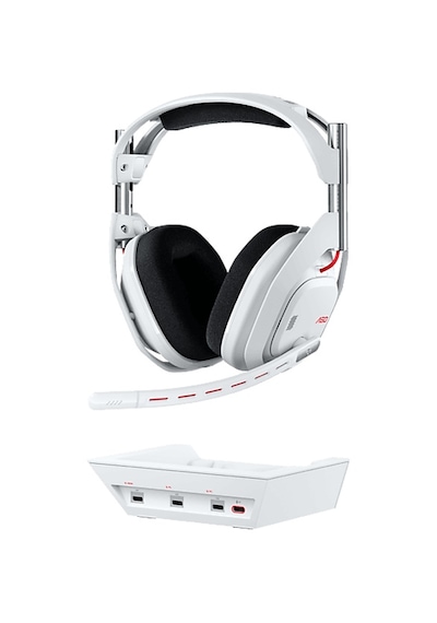 Logıtech G Astro A50 Lightspeed Kablosuz Kulak Üstü Oyun Kulaklığı Ve Baz İstasyonu Beyaz 939-002230