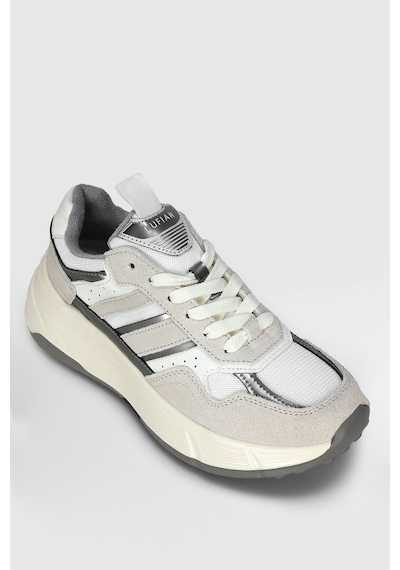Lufian Kadın Martına Sneaker Ayakkabı 122230033 Beyaz Beyaz