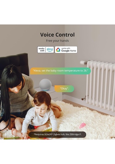 Zigbee Akıllı Kalorifer Vanası Trvzb