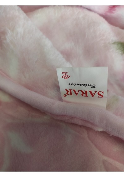 Sarar Battaniye Sarar Çift Kişilik Battaniye Vals Pembe Pembe