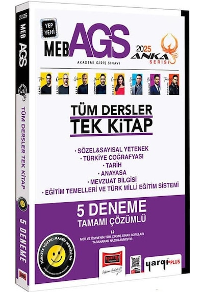 Yargı 2025 Meb Ags Anka Serisi Tüm Dersler Tamamı Çözümlü 5 Deneme
