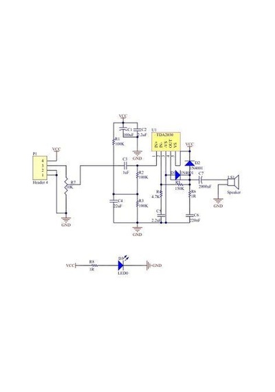 Elektronikport-Tda2030A 18W Anfi Kiti 6‐12V Ses Yükseltici Digital Amplifier Bo