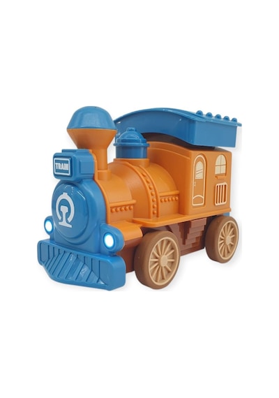 Oyuncak Tren Işıklı Sesli Bas Gitsin 14cm - Mavi - 8068a Lisinya