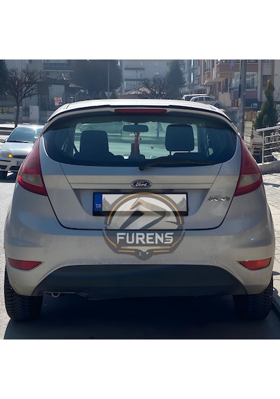Ford Fiesta 2007 Sonrası Bagaj Üstü Yarasa Spoiler Bagaj Çıtası Piano Black