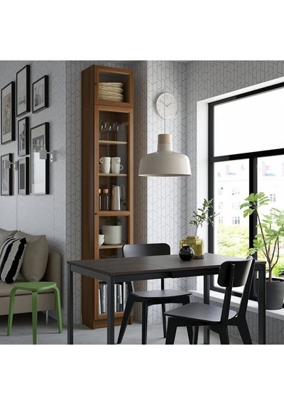 Ikea Oxberg Kitaplık Kapağı, Kahverengi Ceviz Görünüm, 40x35 Cm