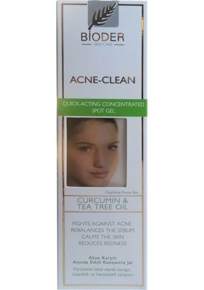 Bioder Acne Clean Akne Karşıtı Anında Etkili Konsantre Jel 15 ML