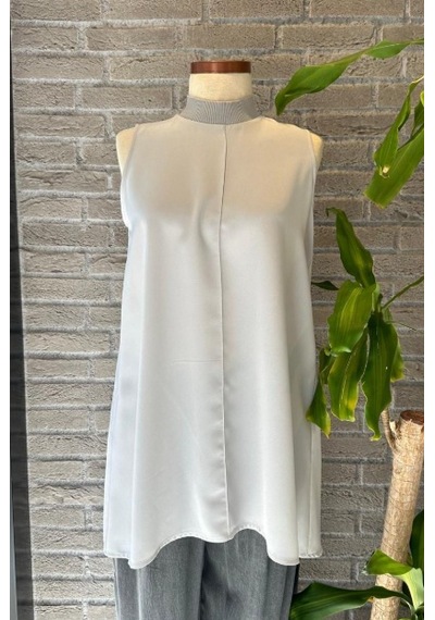 Oe25y939725 Omelya Basic Tunik Gri