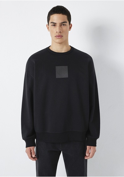 Mavi - Mavi Baskılı Siyah Sweatshirt 0s10530-900 Siyah