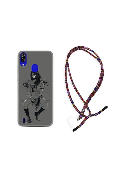 Reeder P13 Blue Plus Kılıf Rasta Boyun Askılı Purest Evil 1627