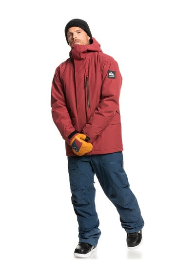 Quiksilver Mıssıon Solıd Jk Kırmızı