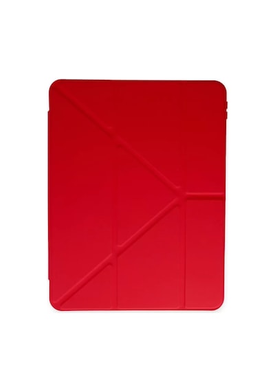 Newface Apple İpad Pro 11 2024 Kılıf Kalemlikli Mars Tablet Kılıfı - Kırmızı Diğer