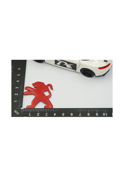 Direksiyon Kırmızı Logo Amblem Arma Peugeot İle Uyumlu